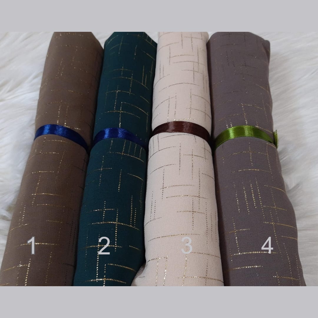 Luxe Georgette Hijab