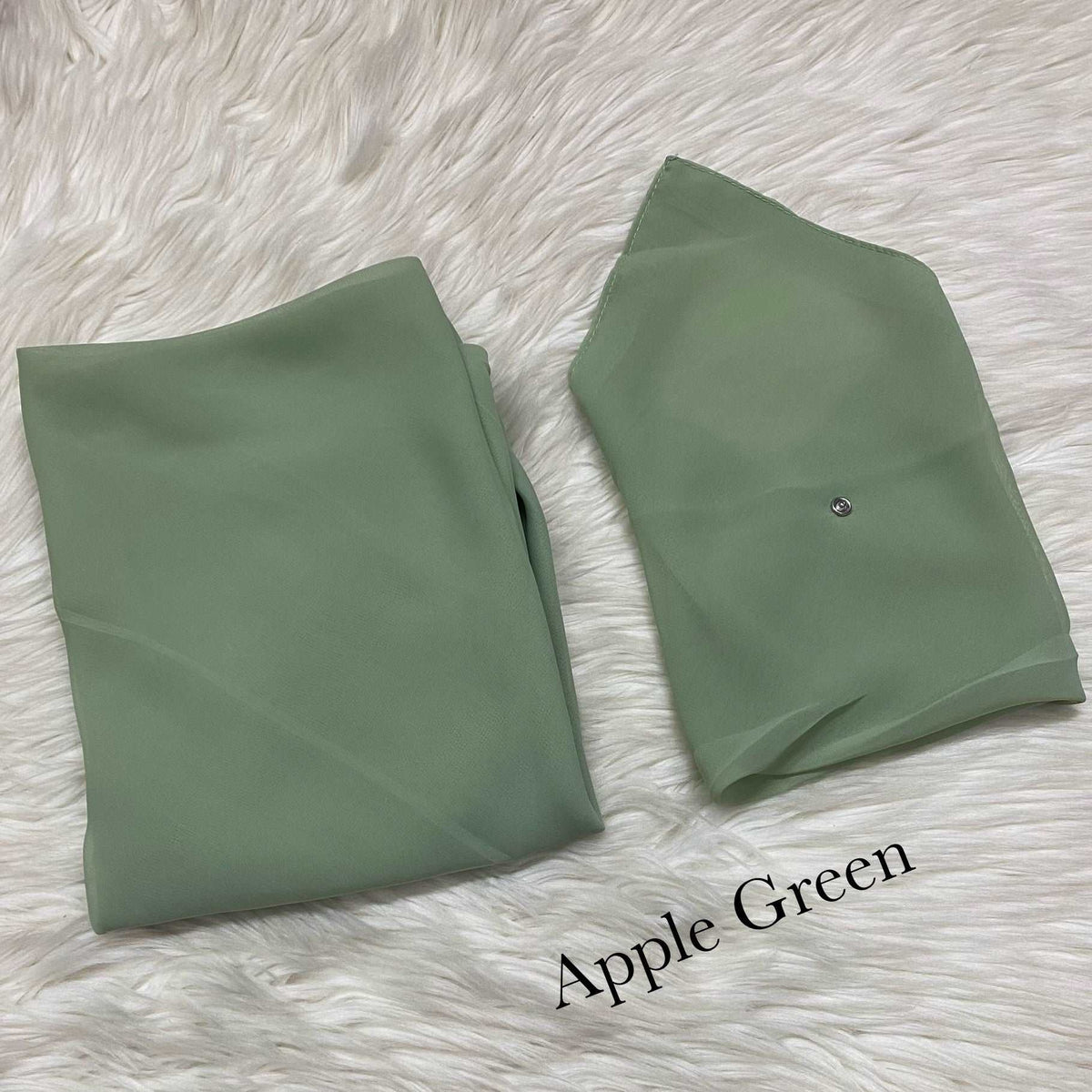 Misri Hijab - Apple Green