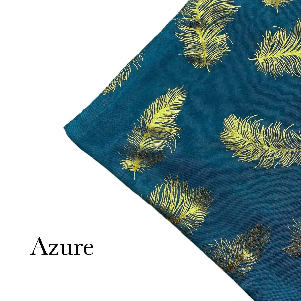 Foil Feather - Azure