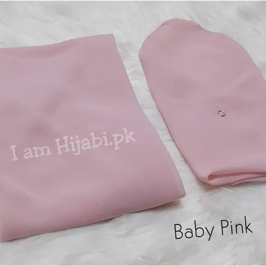 Misri Hijab - Baby Pink