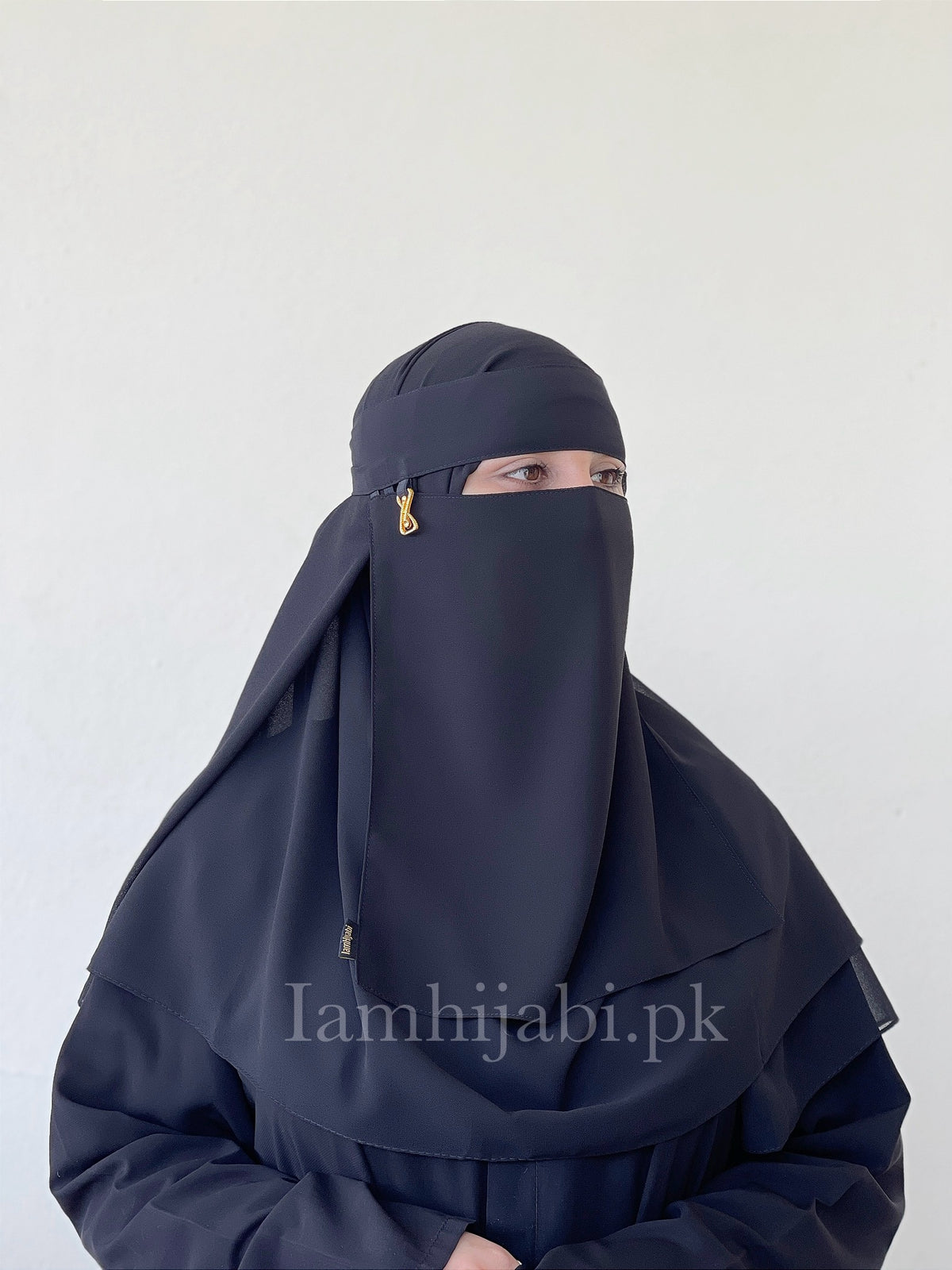 Saudi Niqab Large - Black