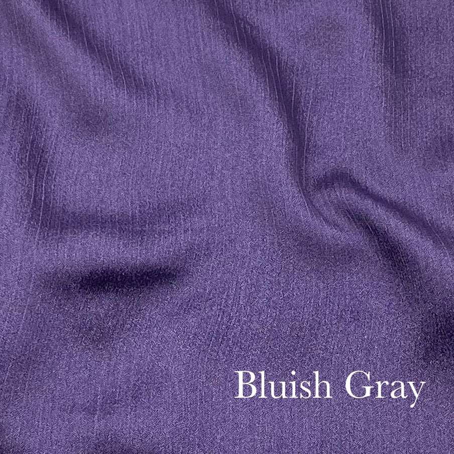 Metallic Silk - Bluish Gray