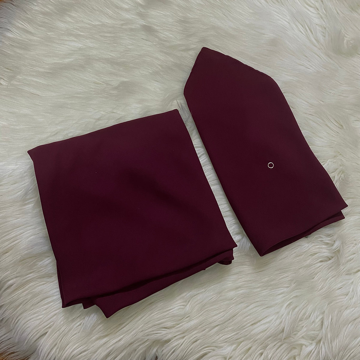 Misri Hijab - Burgundy