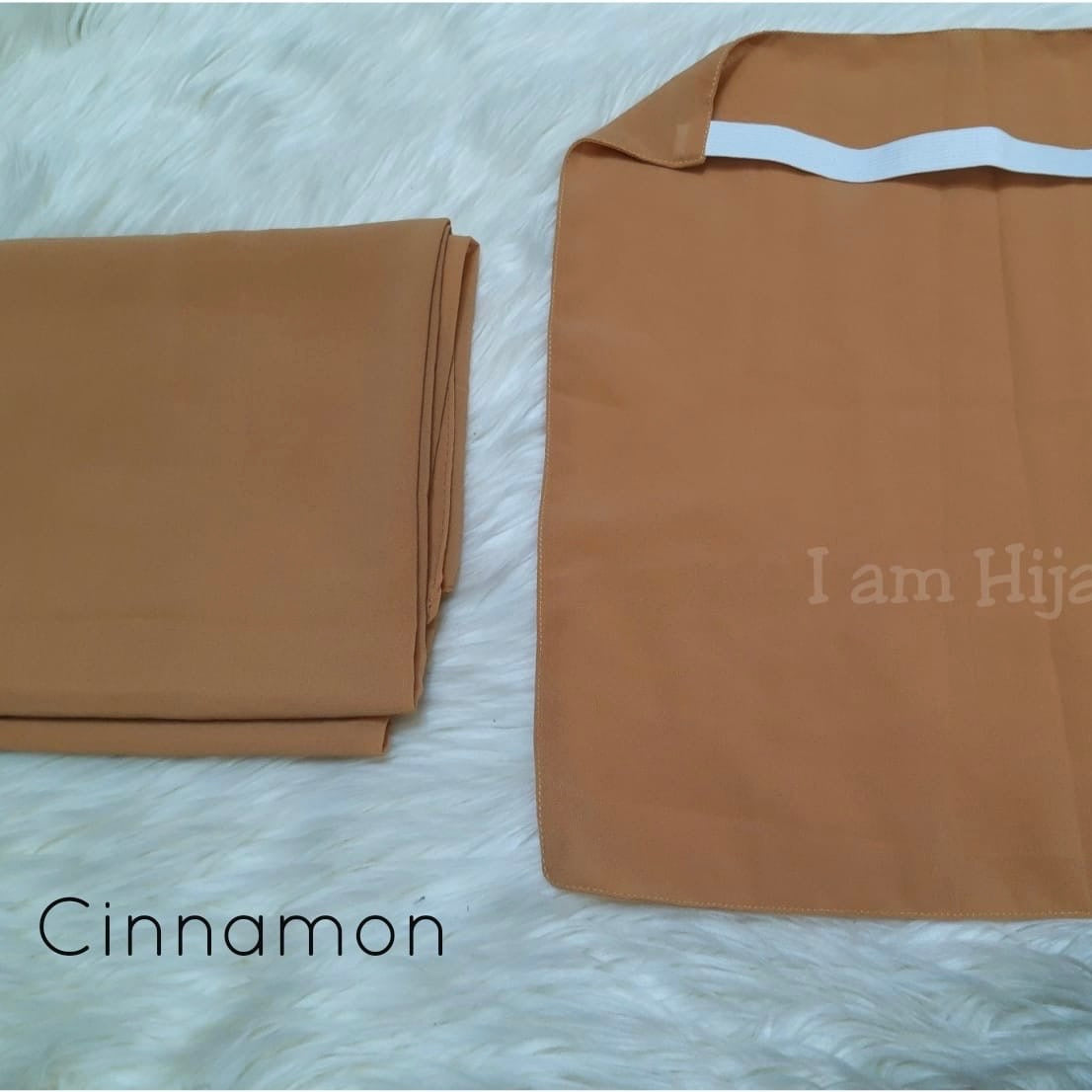 Hijab And Niqab Set - Cinnamon