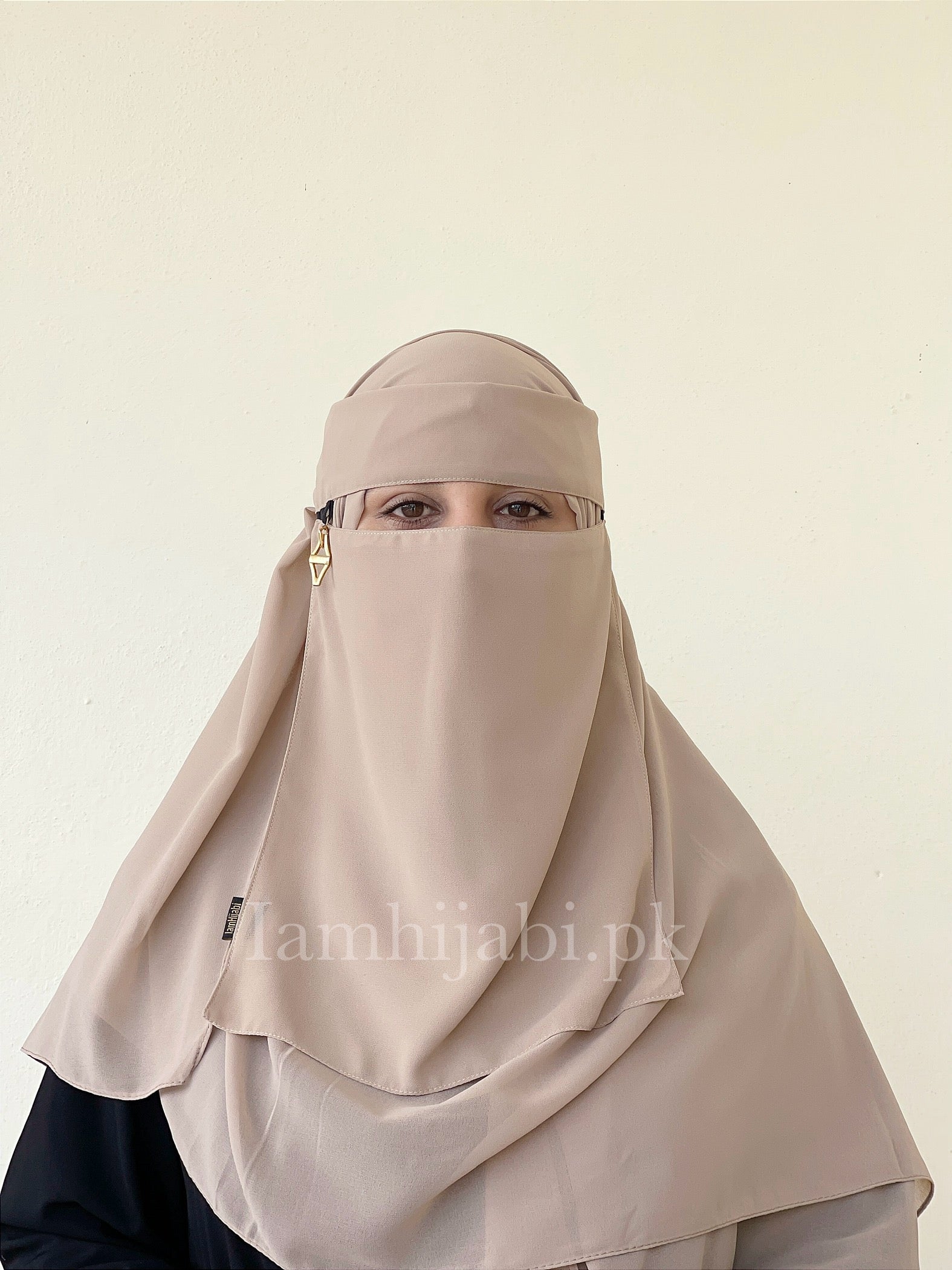 Saudi Niqab Set - Coffee