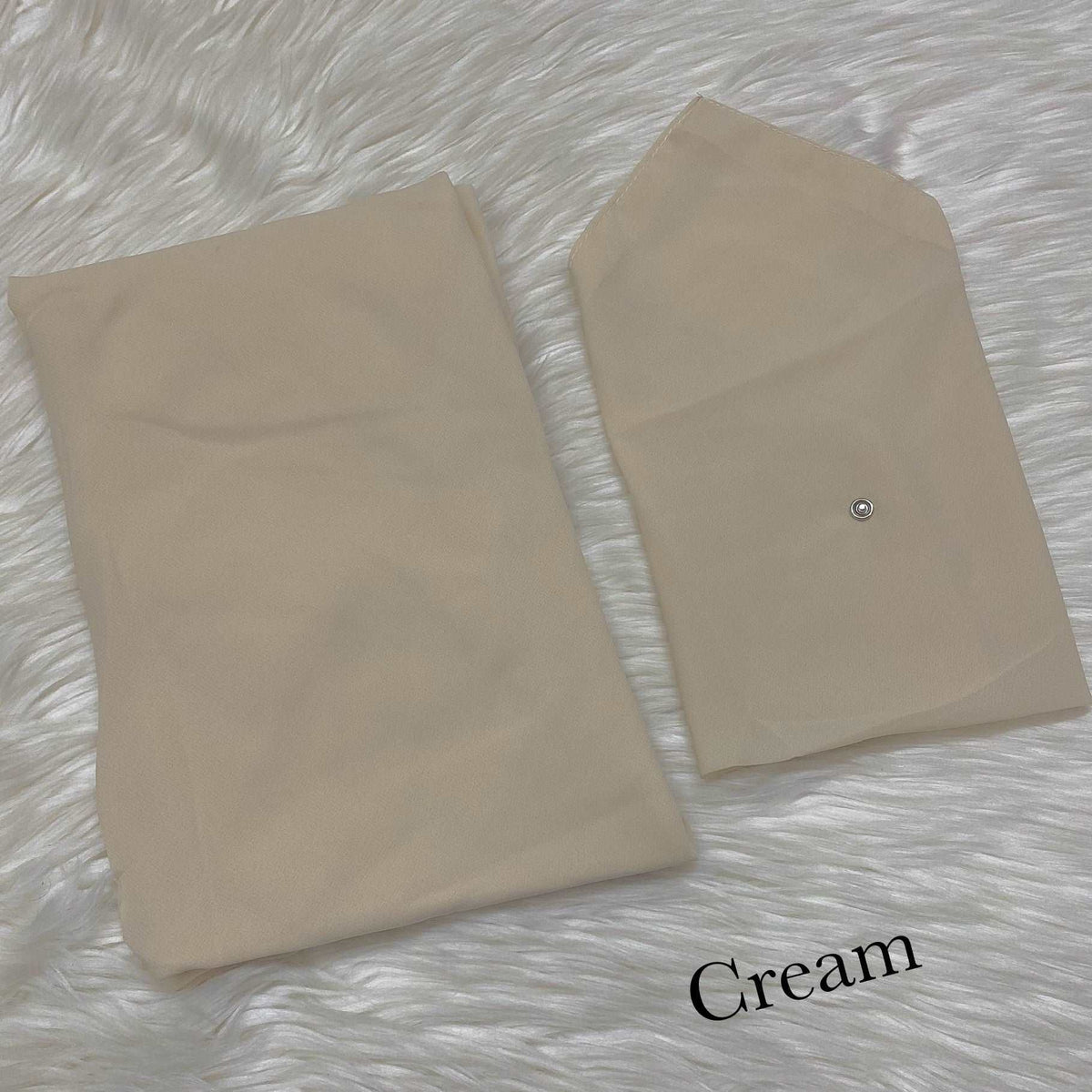 Misri Hijab - Cream