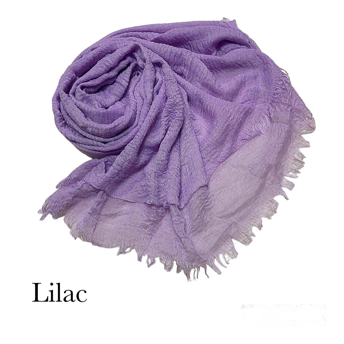 CRIMPS HIJAB - Lilac