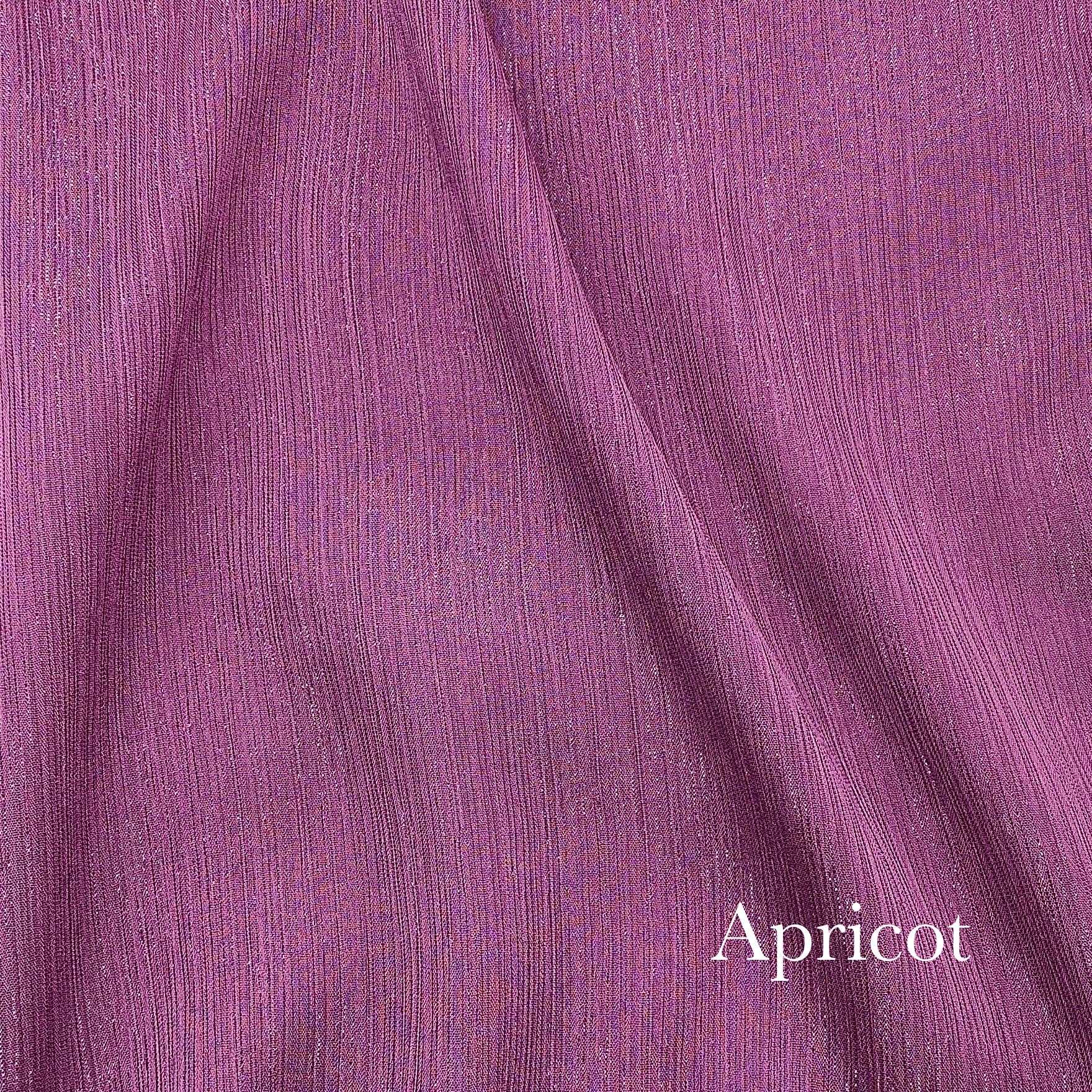 Crinkle Chiffon - Apricot