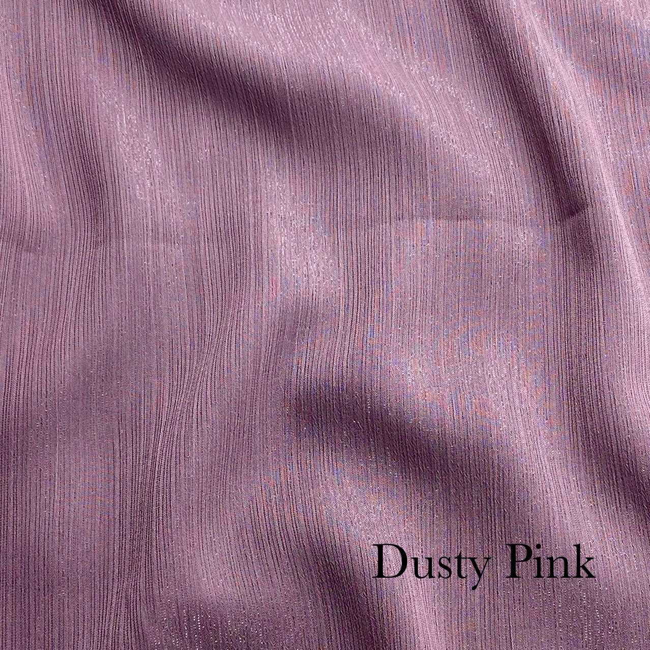 Crinkle Chiffon - Dusty Pink