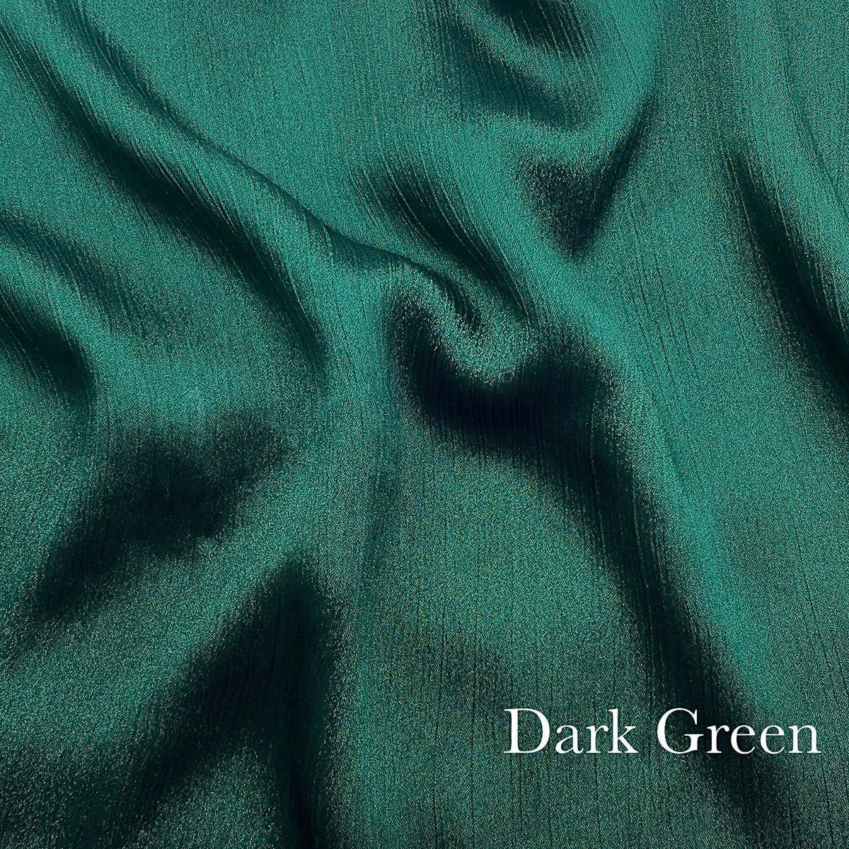 Metallic Silk - Dark Green