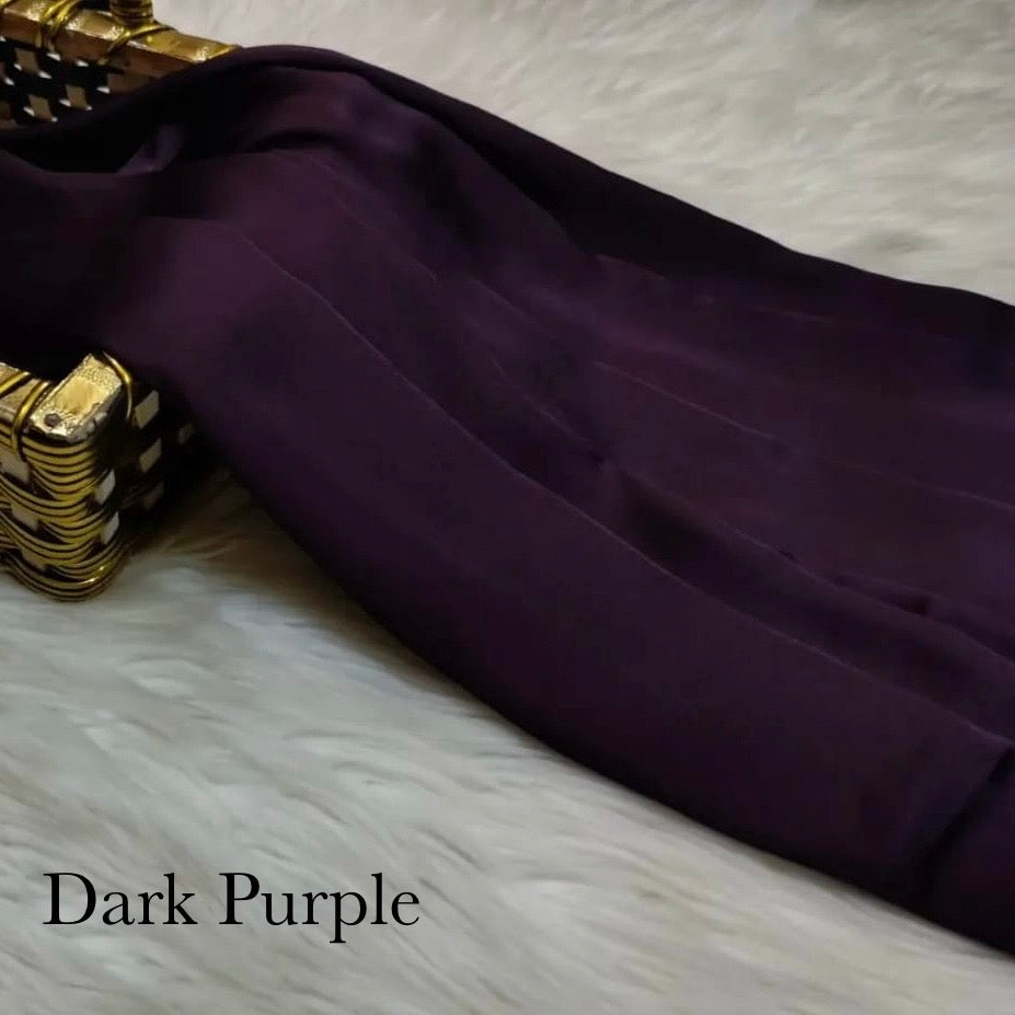 Satin Silk - Dark Purple