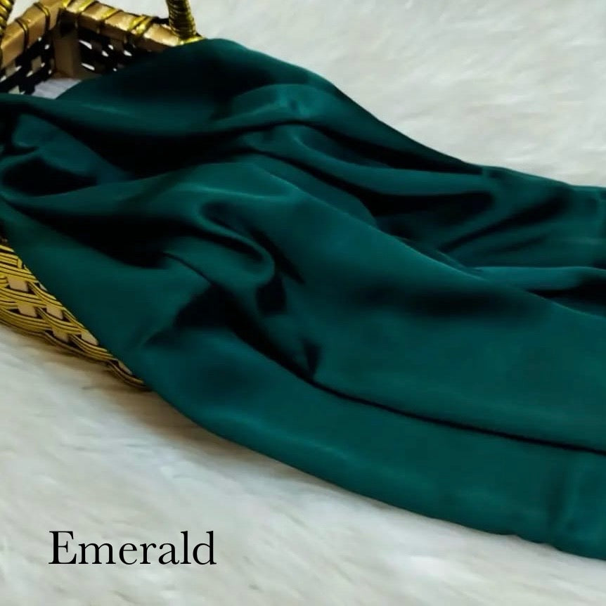 Satin Silk - Emerald