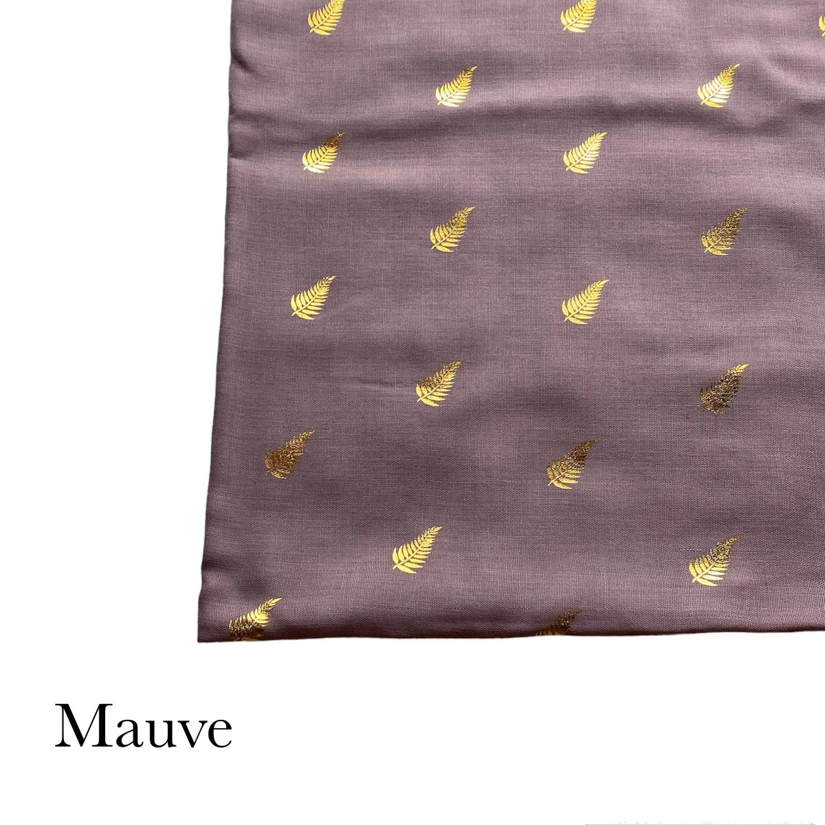 Foil Leaf Lawn - Mauve