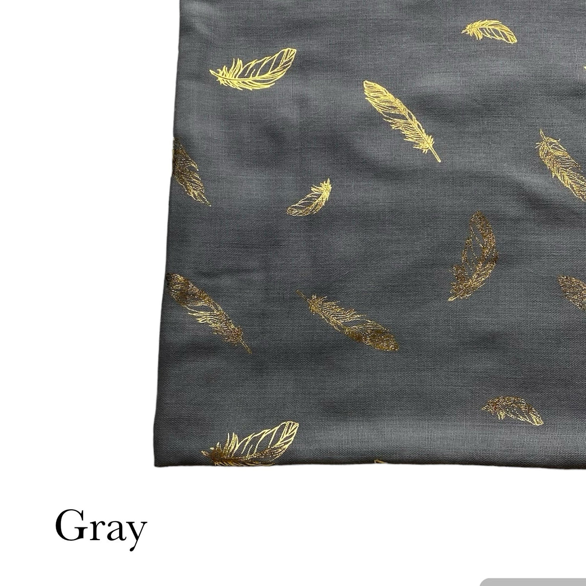 Gold Feather Lawn - Gray