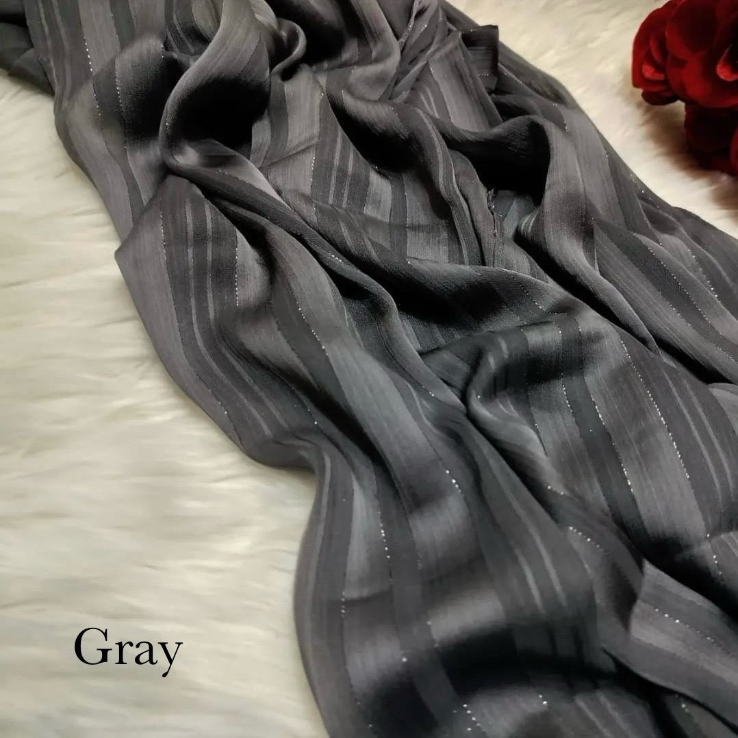 Silk Strokes - Gray