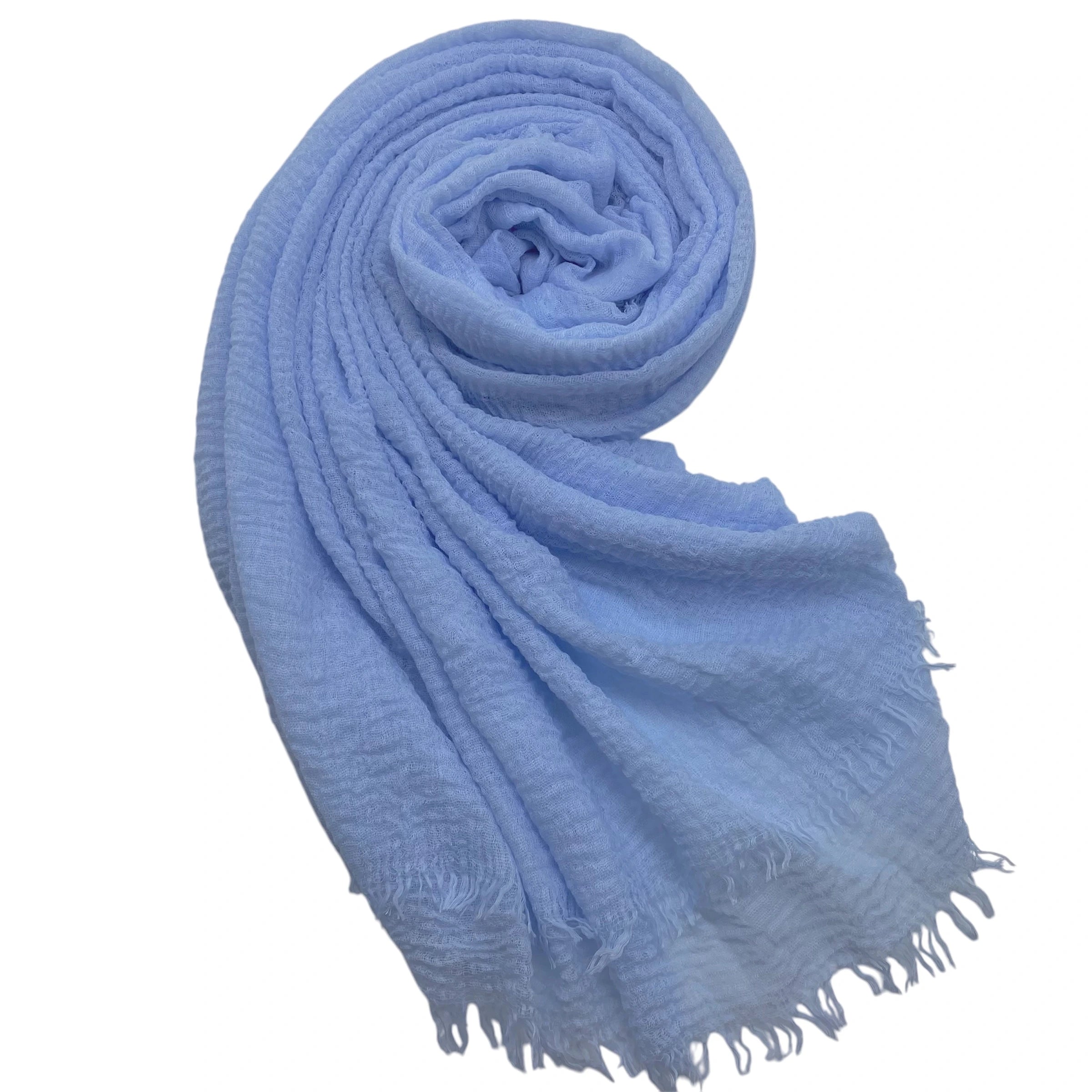 CRIMPS HIJAB - Ice Blue