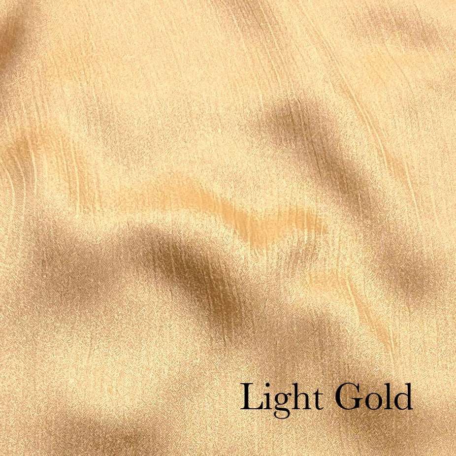 Metallic Silk - Light Gold