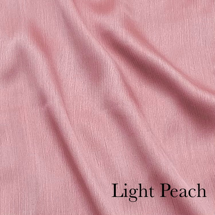 Luxe Silk - Light Peach