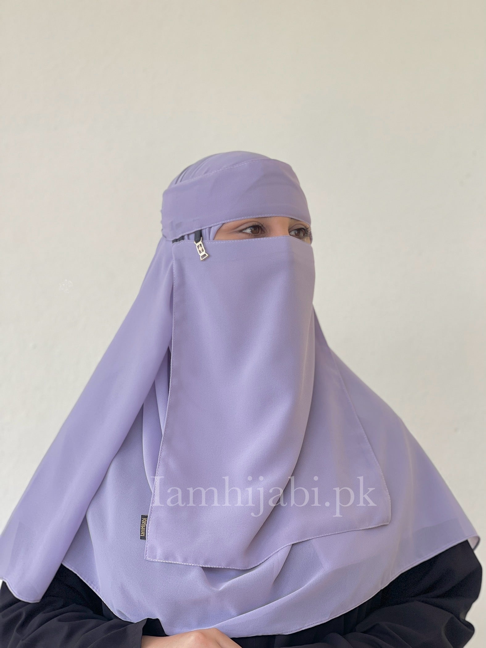 Saudi Niqab Set - Light Purple