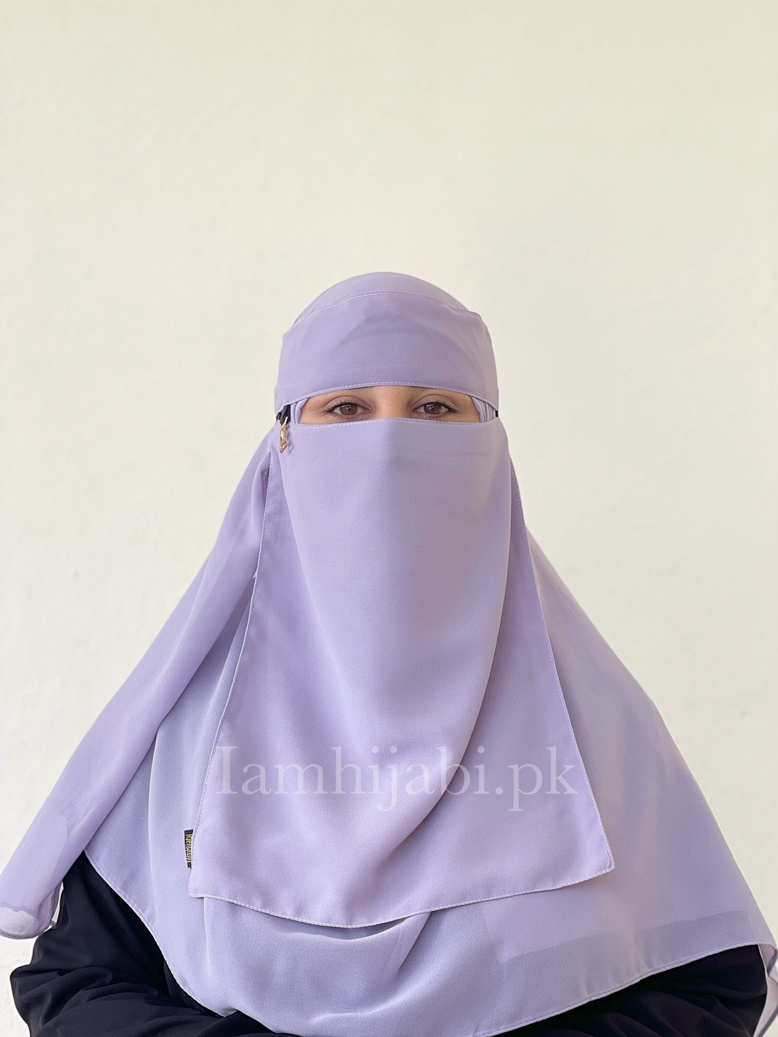 Saudi Niqab Set - Light Purple