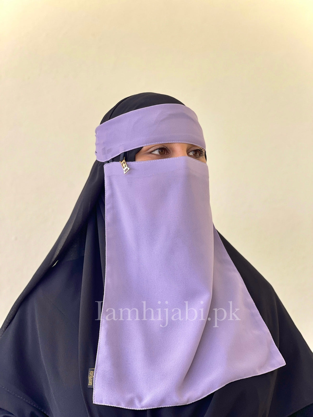 Saudi Niqab Large - Light Purple