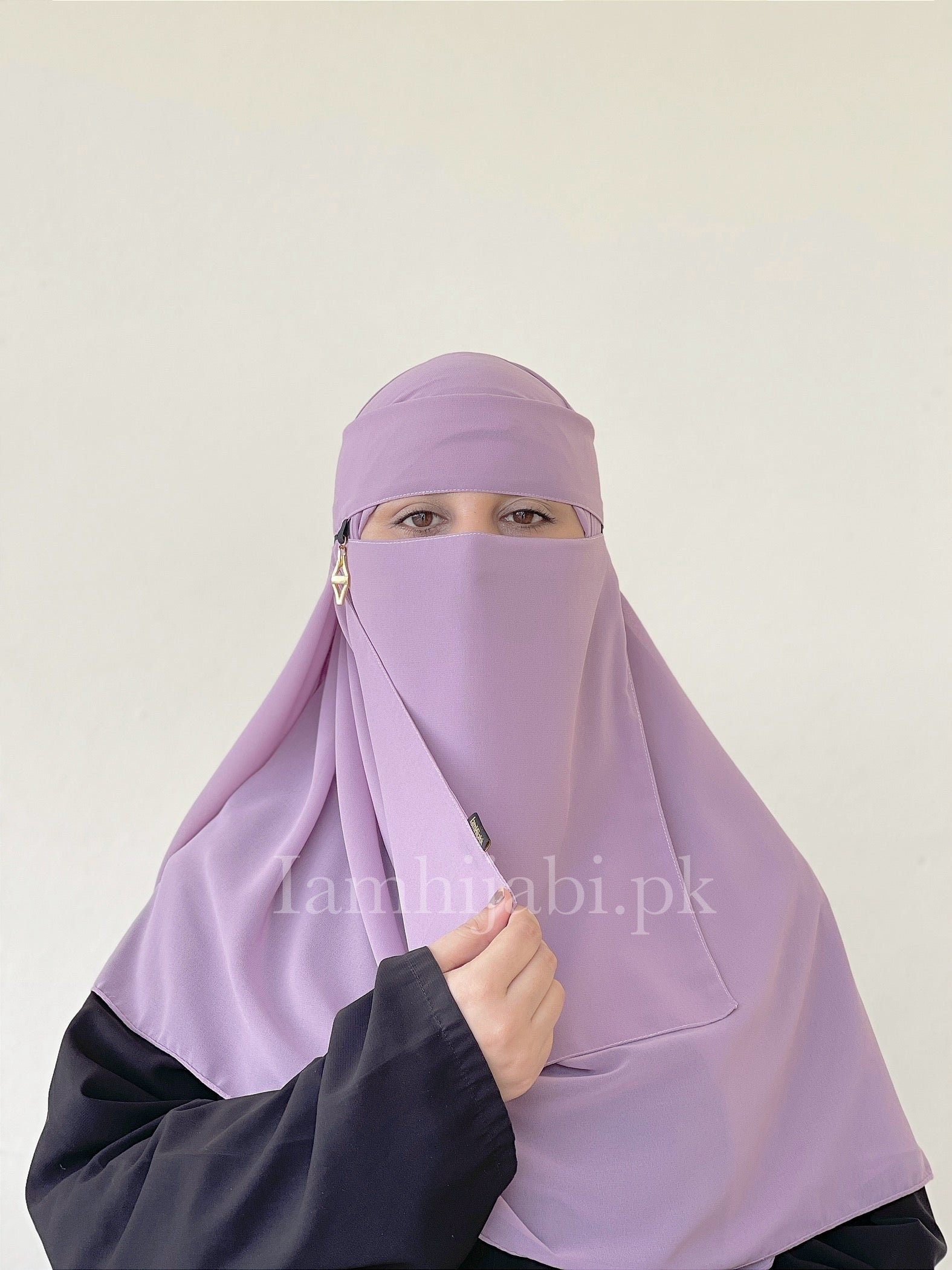 Saudi Niqab Set - Lilac
