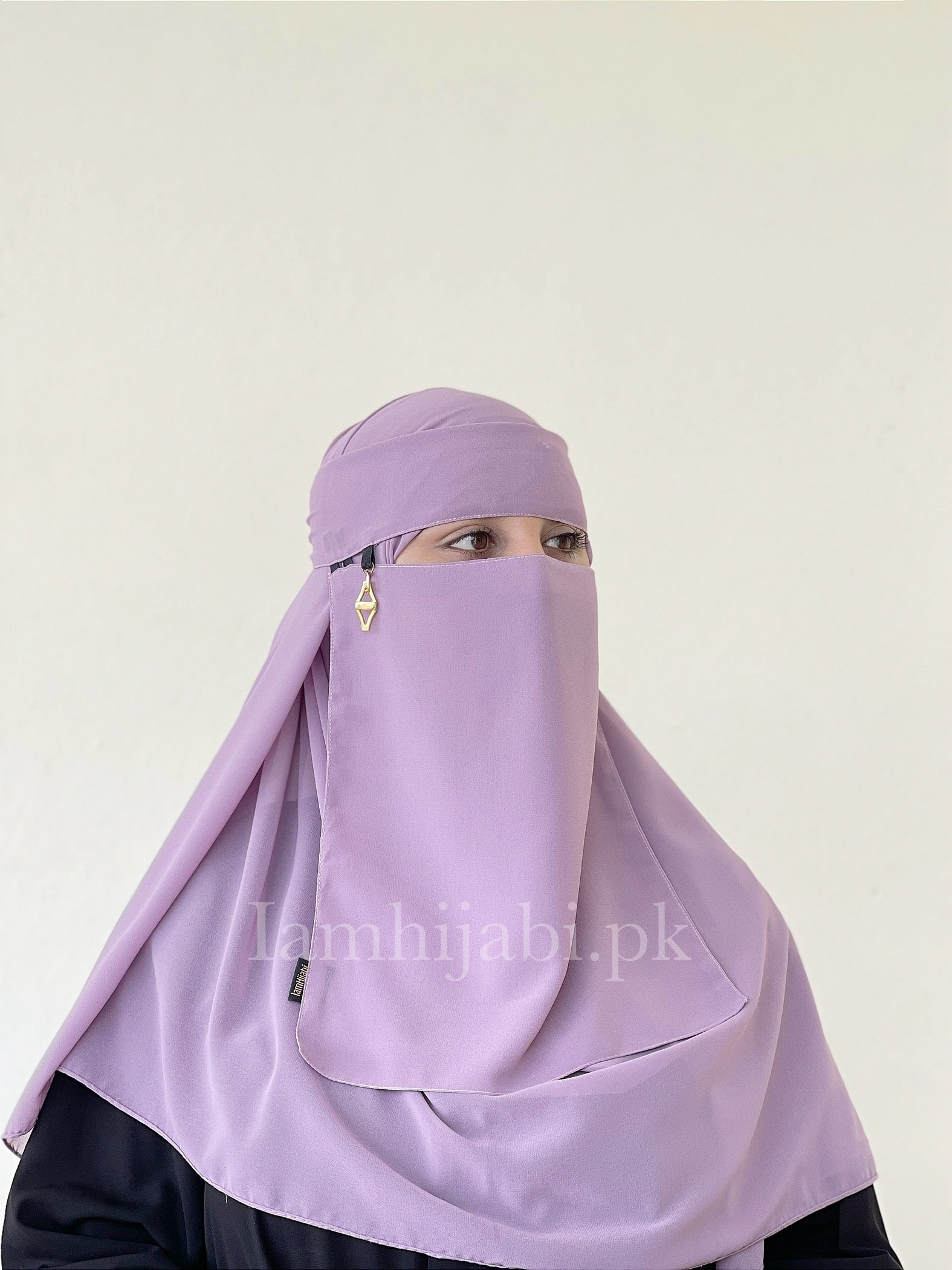 Saudi Niqab Set - Lilac
