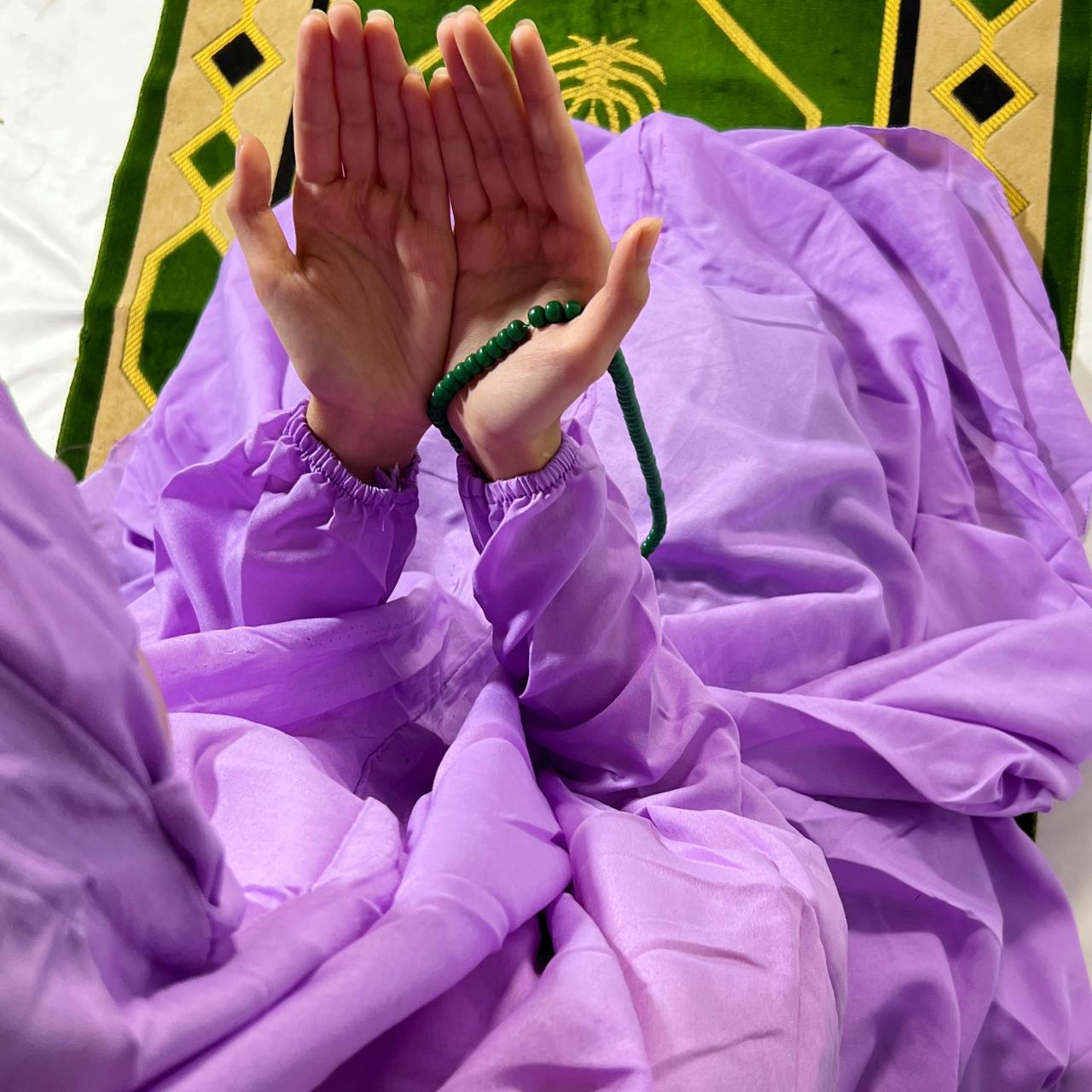 Plain Namaz Chadar - Lilac