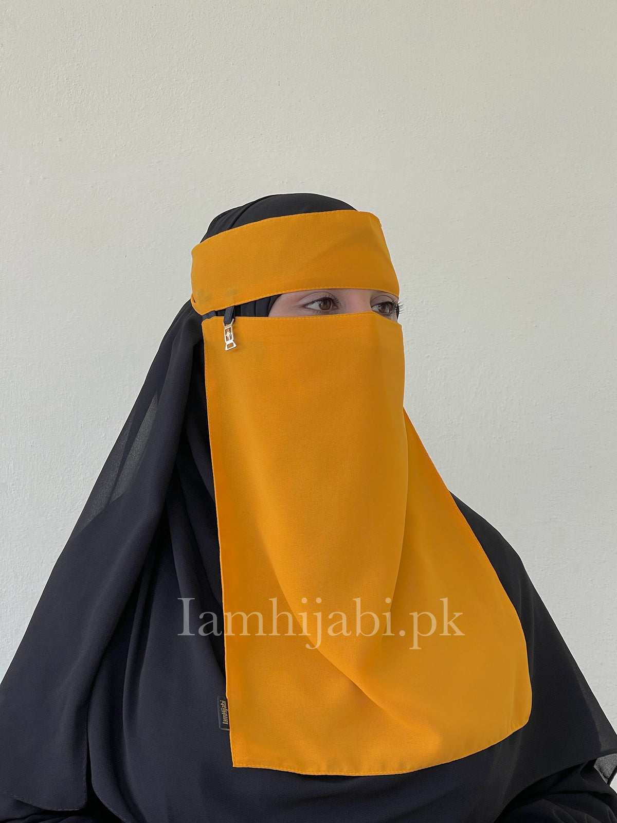 Saudi Niqab Large - Mustard