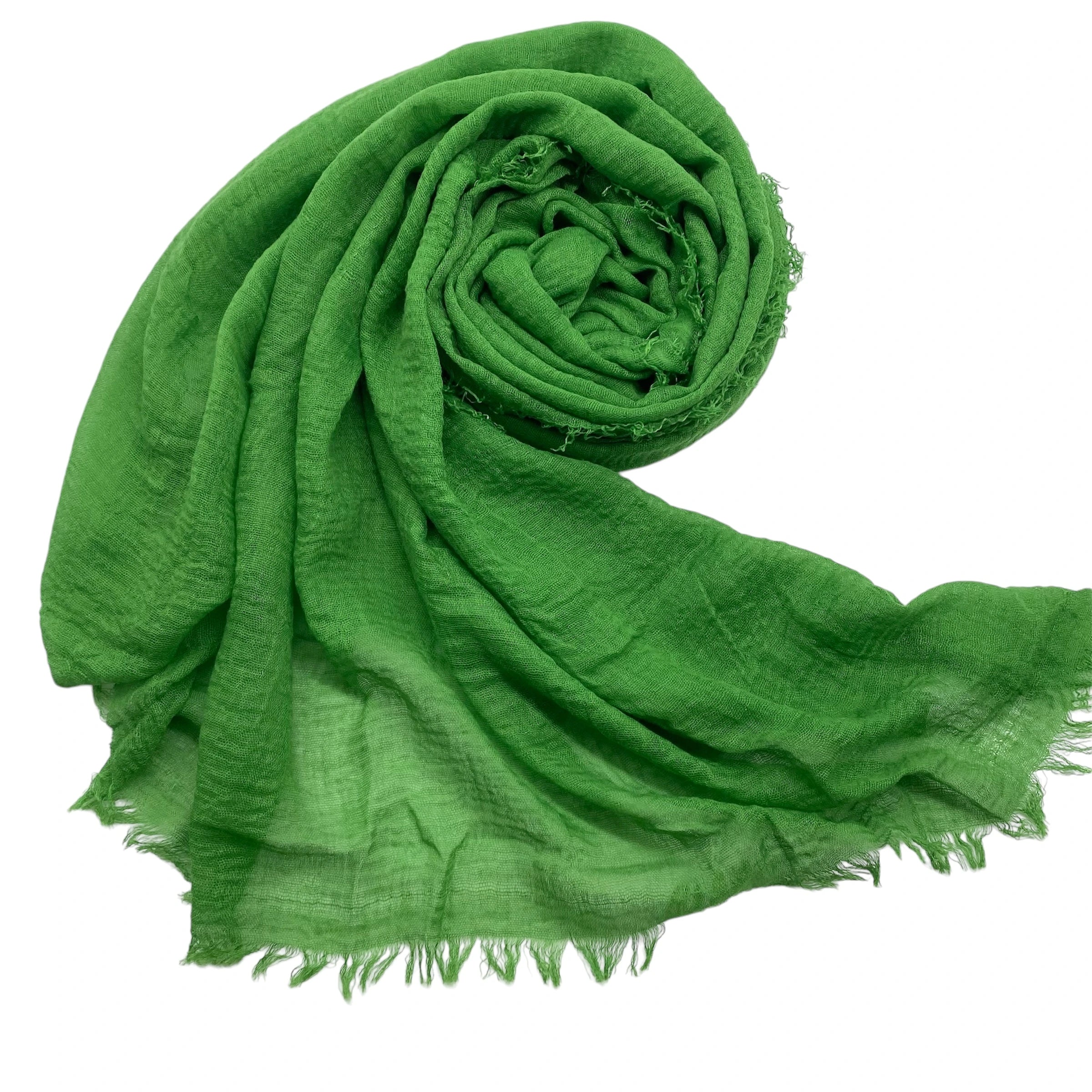 CRIMPS HIJAB - Neon Green