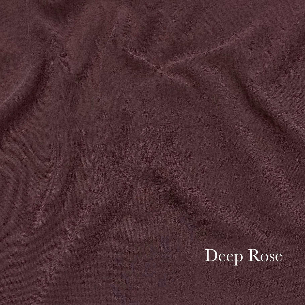 Plain Georgette - Deep Rose