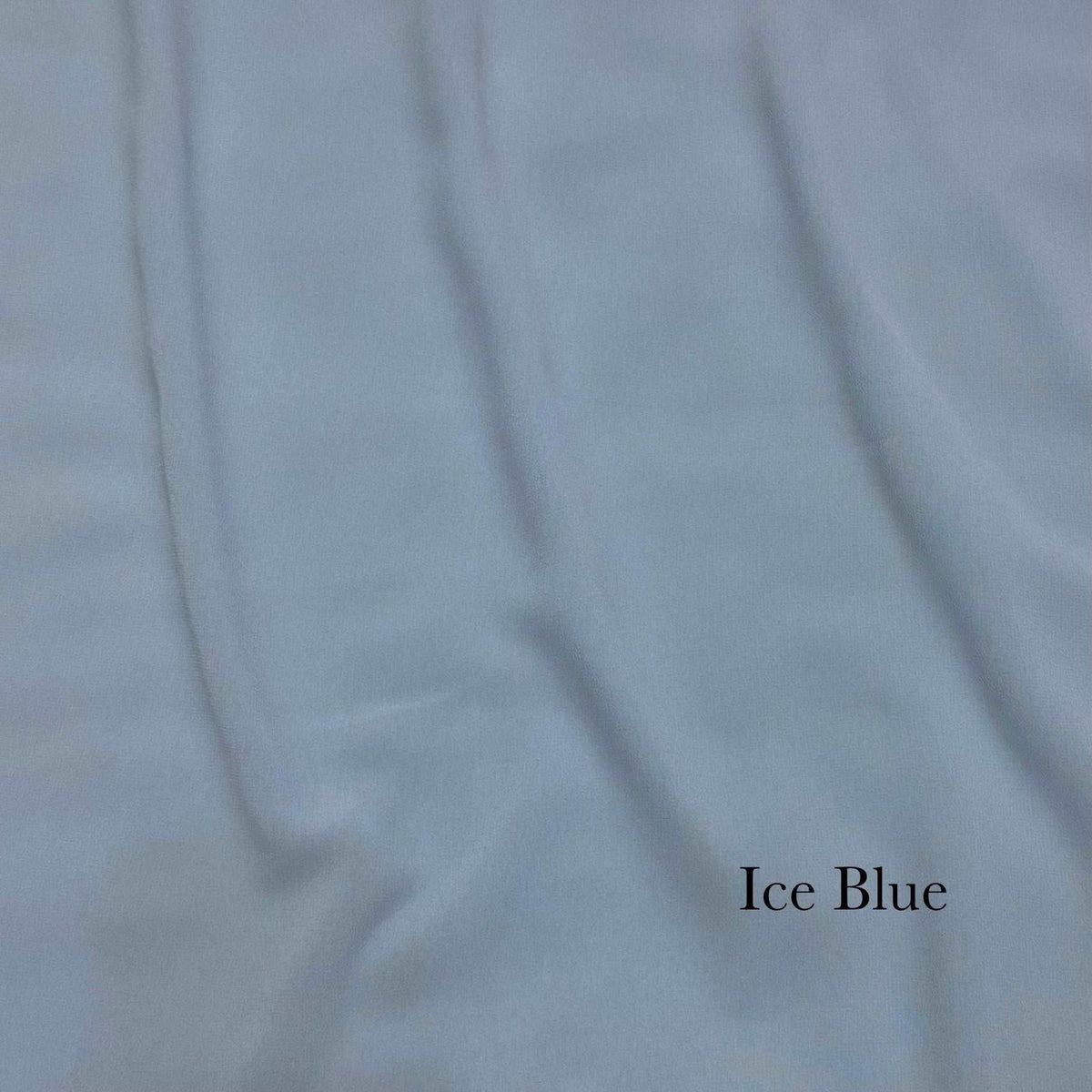 Plain Georgette - Ice Blue