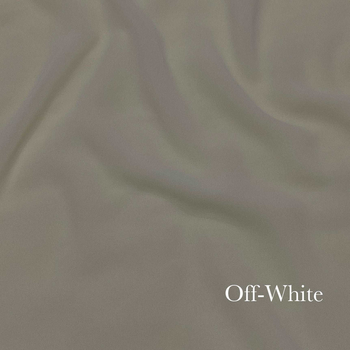 Plain Georgette - Off White