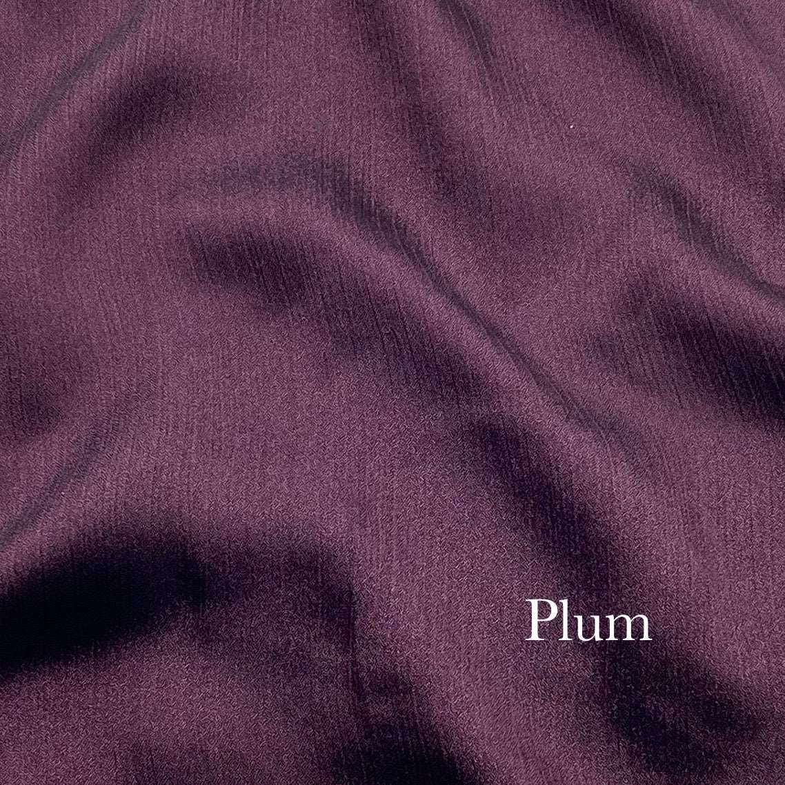 Metallic Silk - Plum