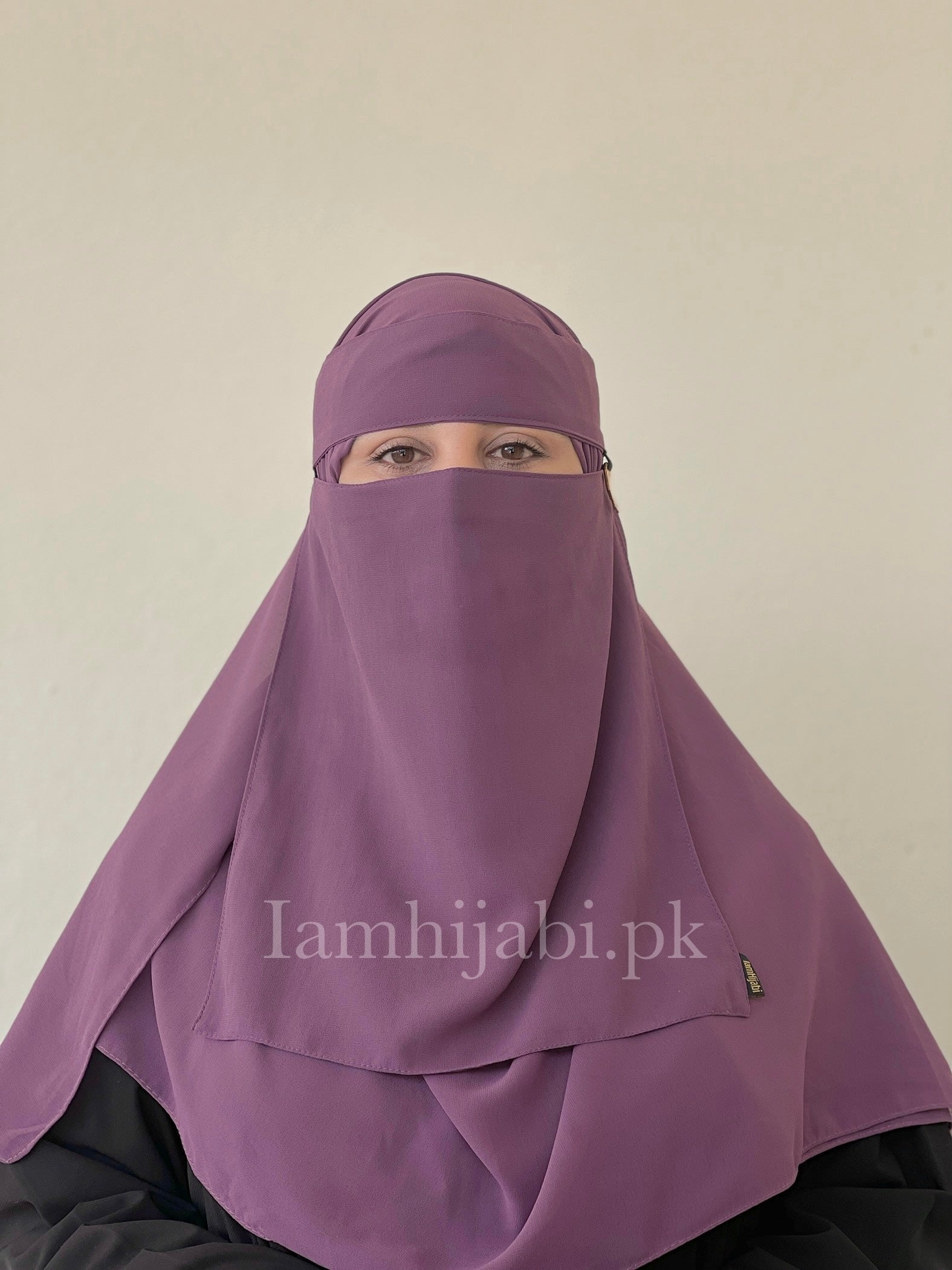 Saudi Niqab Set - Purple