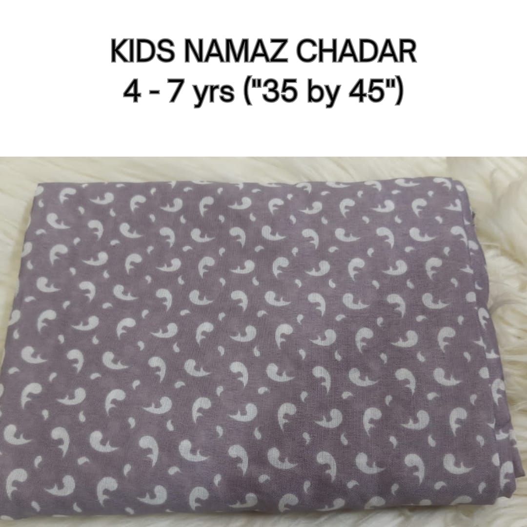 KIDS NAMAZ CHADAR WITH SLEEVES - SL12