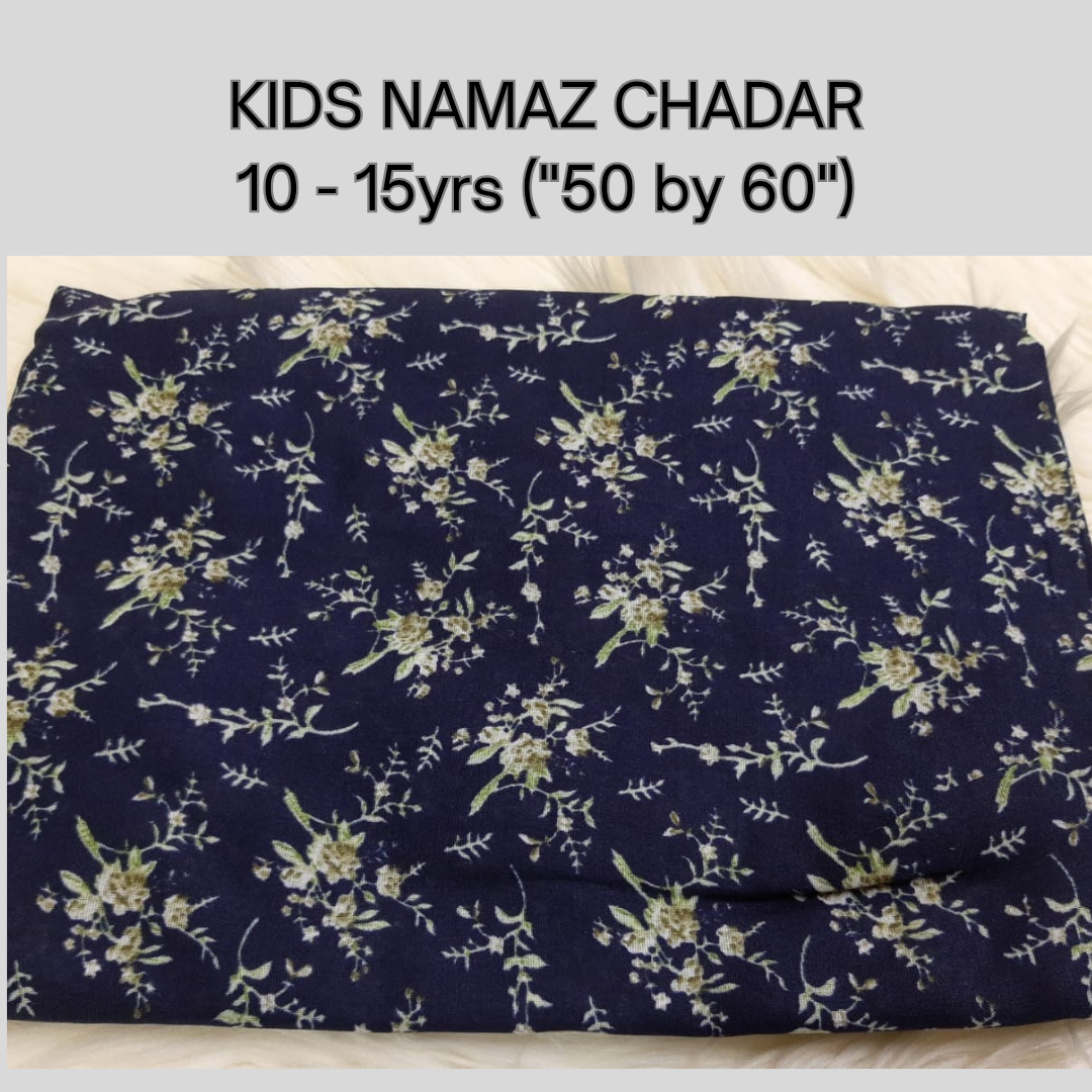 KIDS NAMAZ CHADAR WITH SLEEVES - SL8