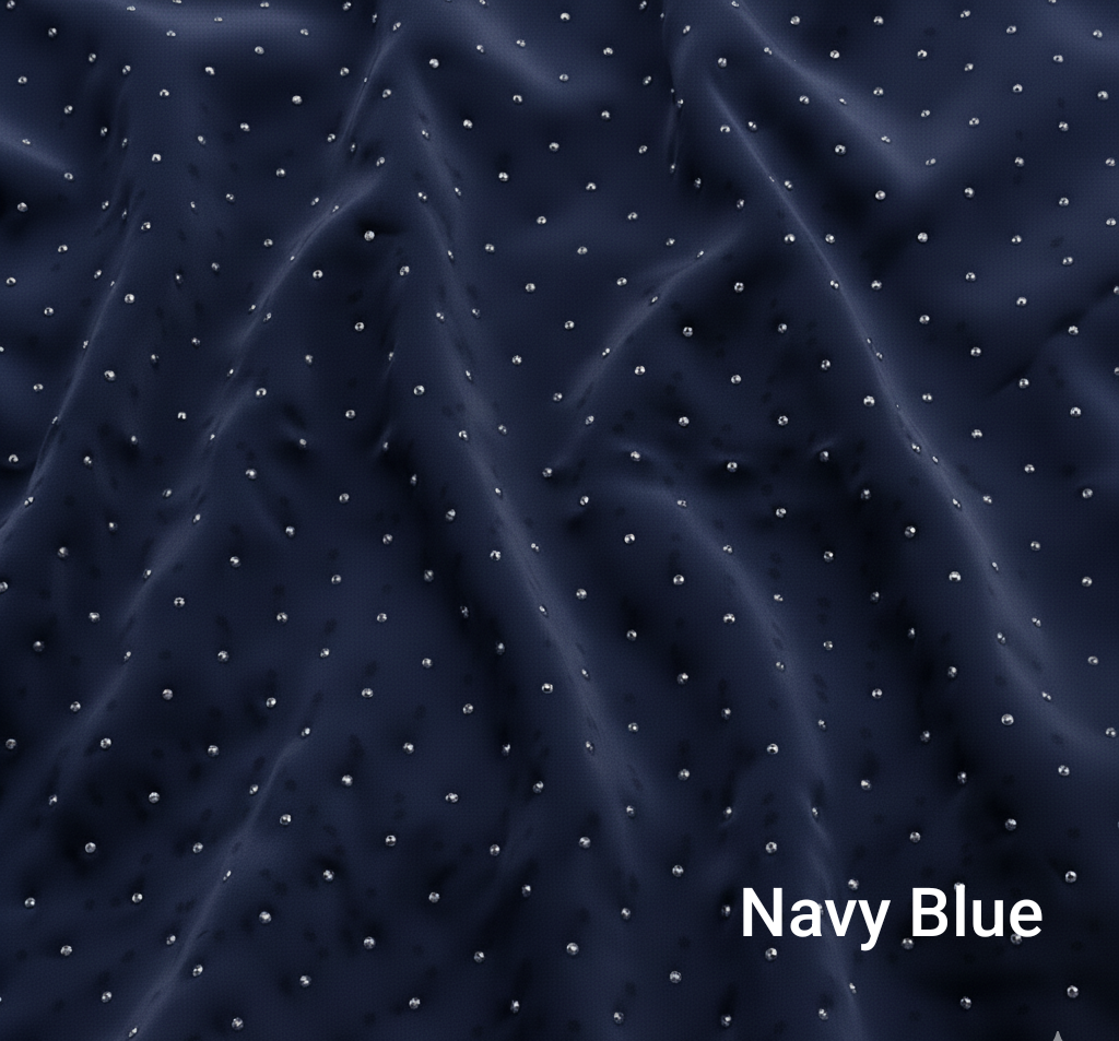 Royal Silk - Navy Blue