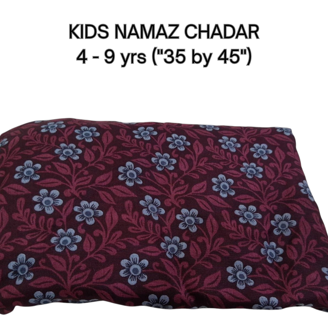 KIDS NAMAZ CHADAR WITH SLEEVES - SL15
