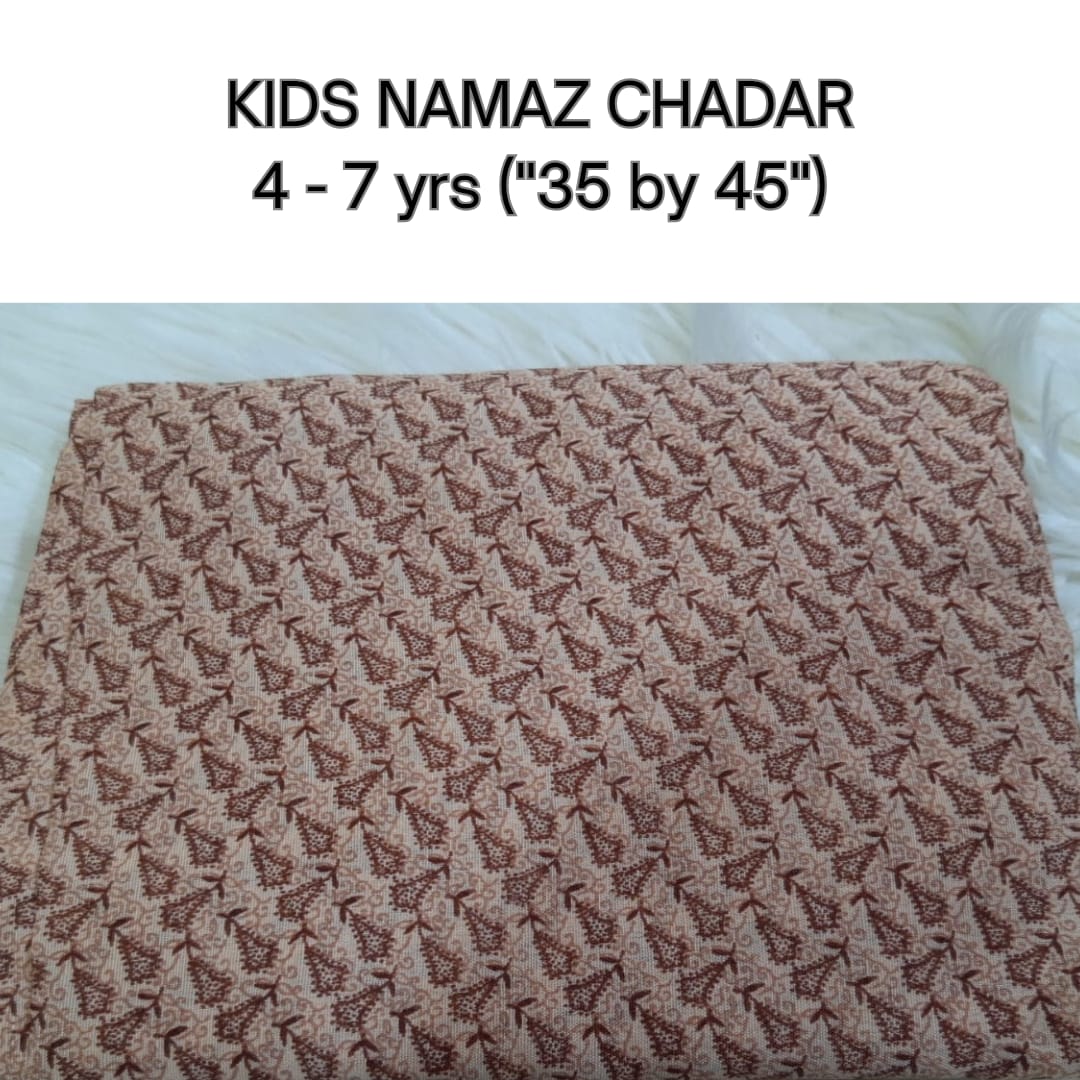KIDS NAMAZ CHADAR WITH SLEEVES