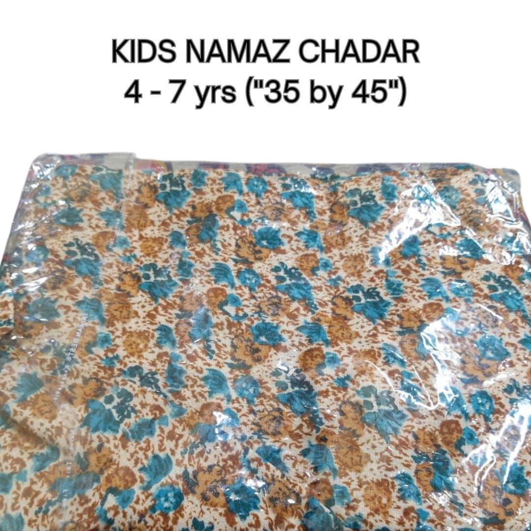 KIDS NAMAZ CHADAR WITH SLEEVES - SL23