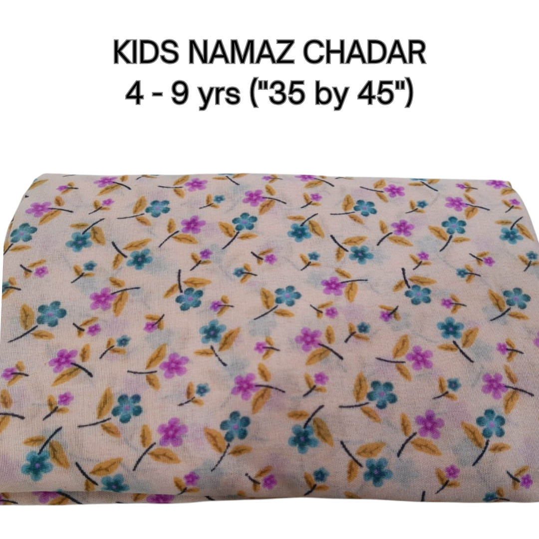 KIDS NAMAZ CHADAR WITH SLEEVES - SL17