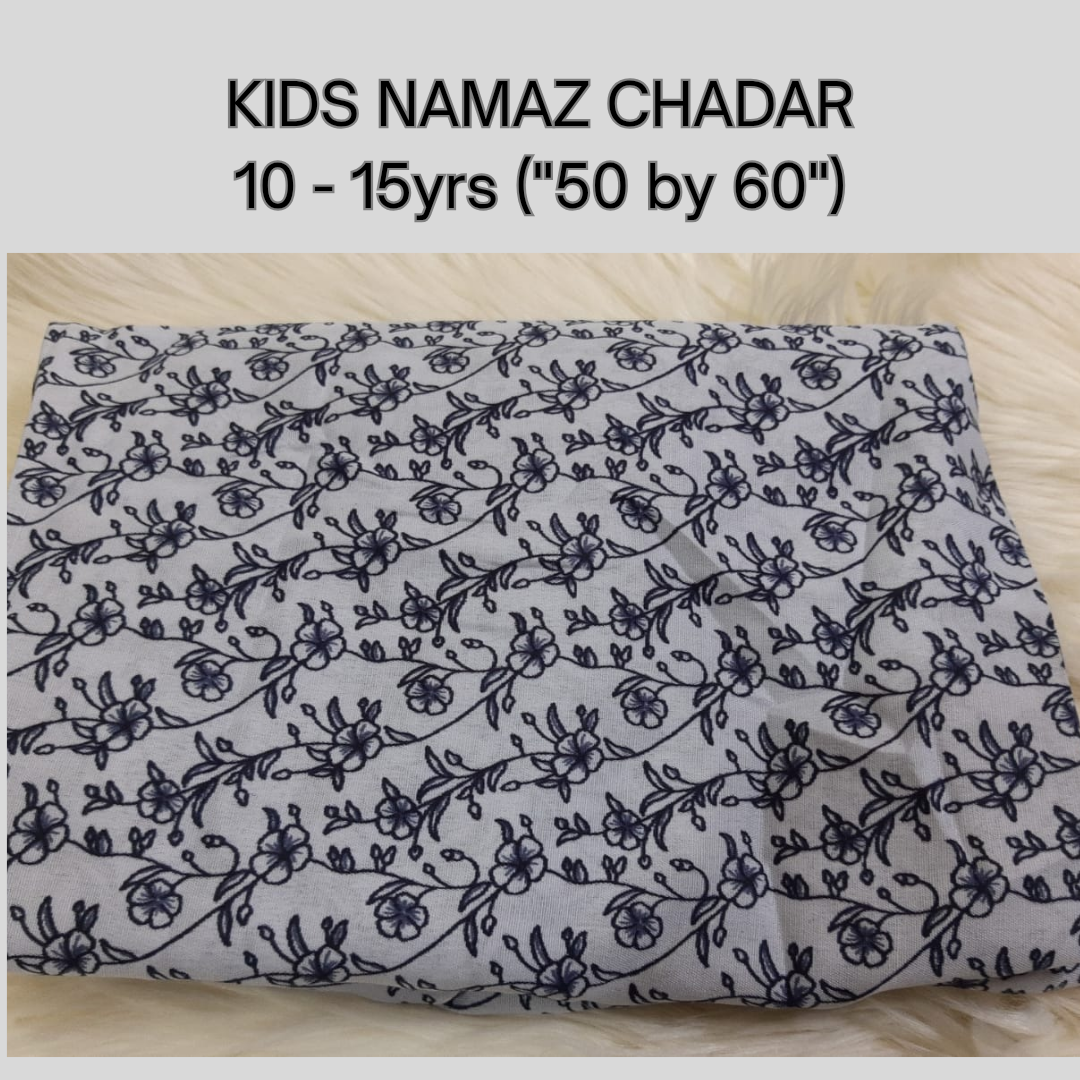 KIDS NAMAZ CHADAR WITH SLEEVES - SL4