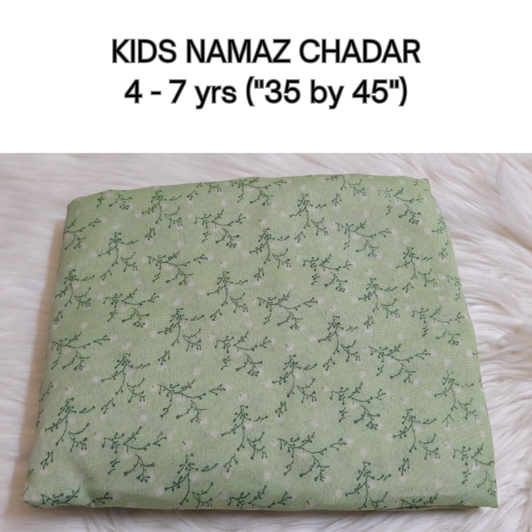 KIDS NAMAZ CHADAR WITH SLEEVES - SL21