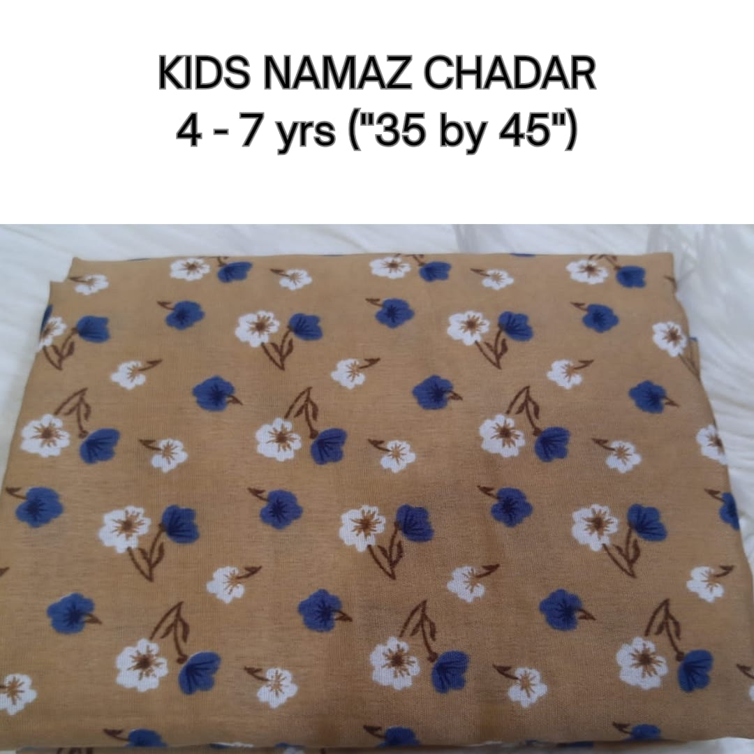 KIDS NAMAZ CHADAR WITH SLEEVES