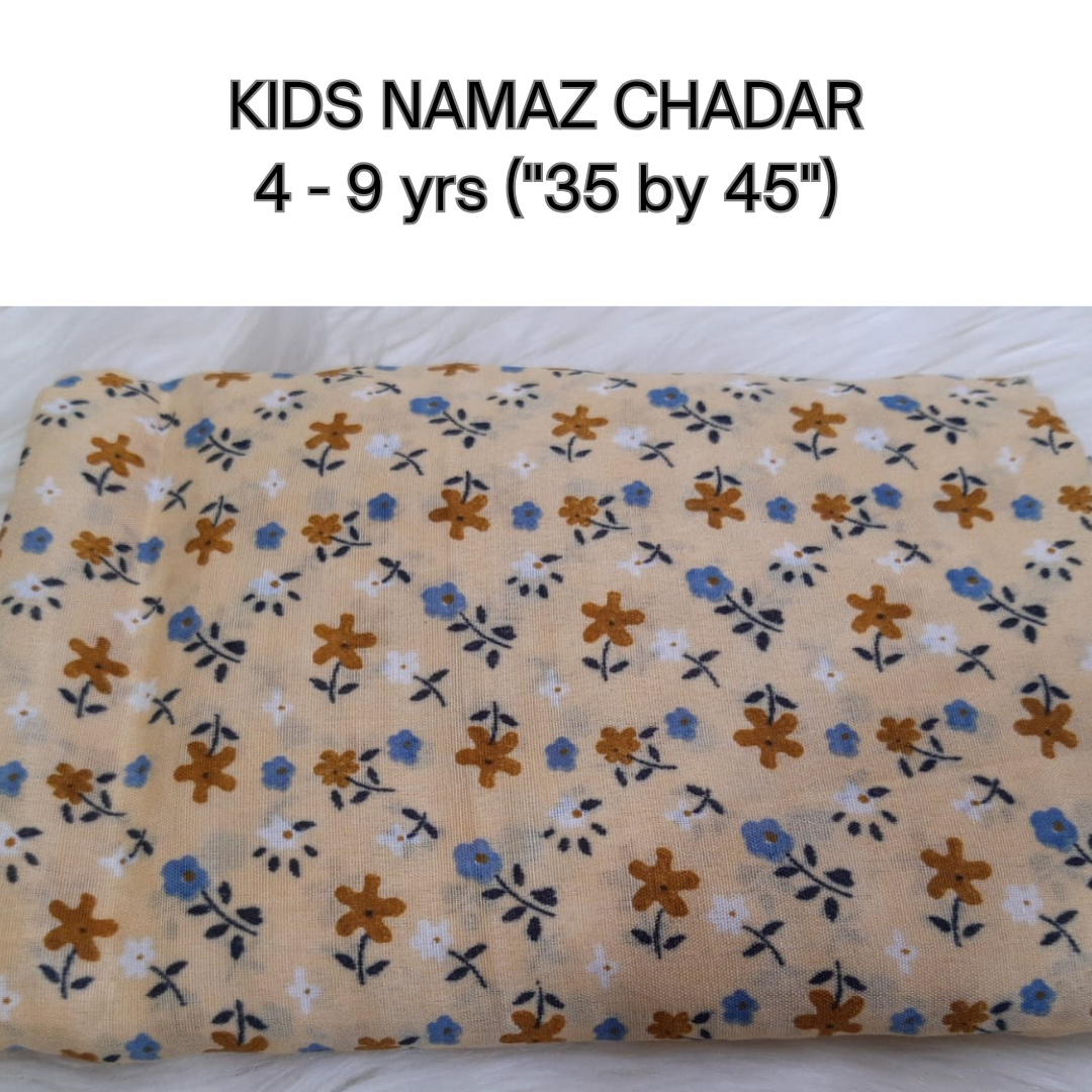 KIDS NAMAZ CHADAR WITH SLEEVES - SL22
