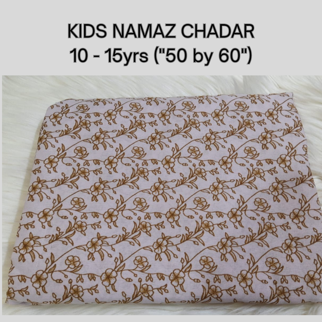 KIDS NAMAZ CHADAR WITH SLEEVES - SL2