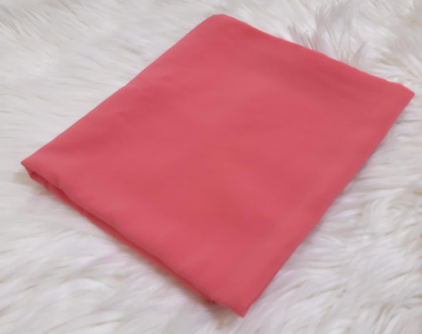 DOUBLE LOOP HIJAB - WATERMELON