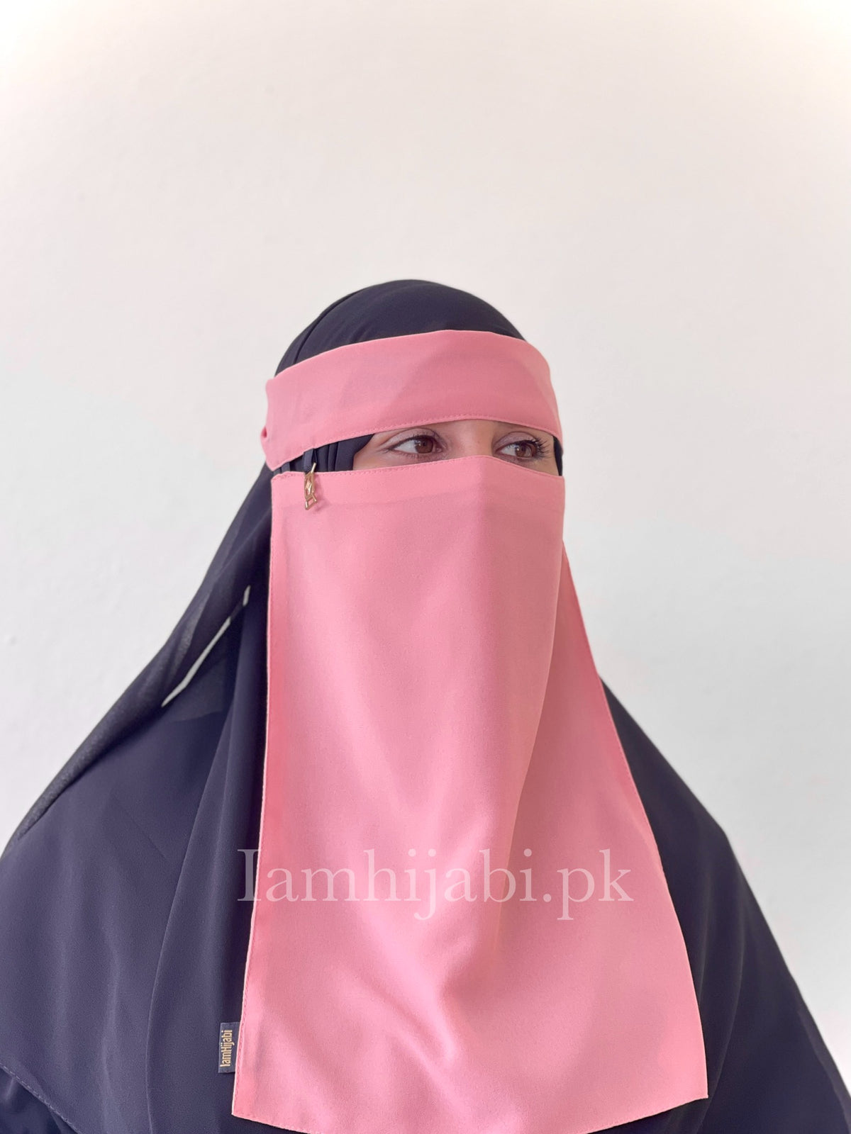 Saudi Niqab Large - Rosewood