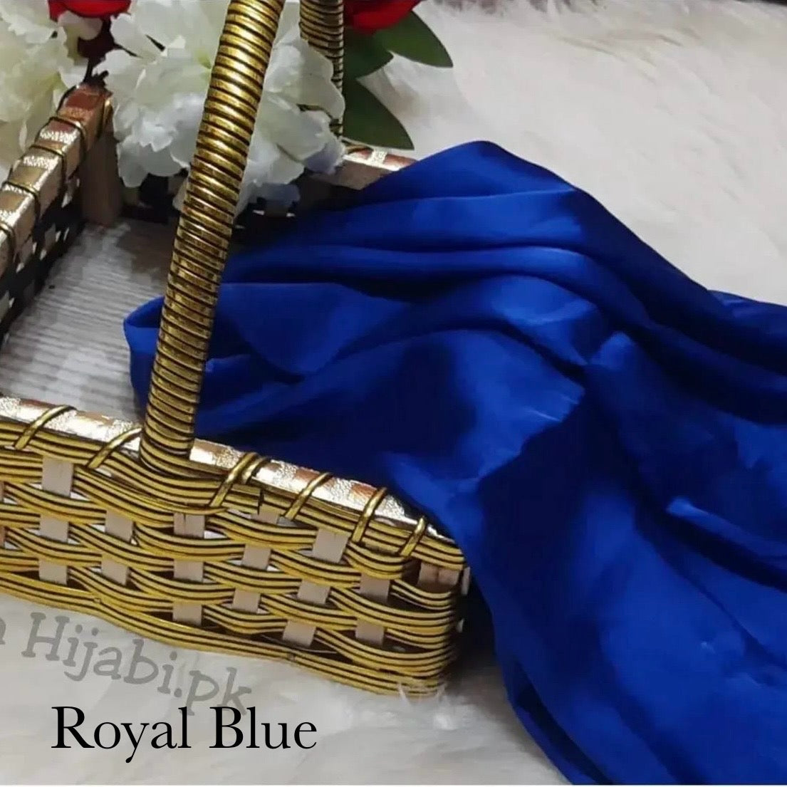 Satin Silk - Royal Blue